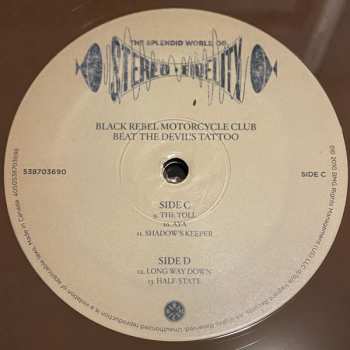 2LP Black Rebel Motorcycle Club: Beat The Devil's Tattoo CLR | LTD