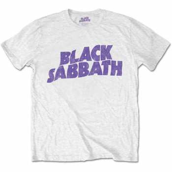 Merch Black Sabbath: Koszulka dziecięca Wavy Logo Black Sabbath 