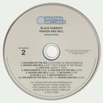 2CD Black Sabbath: Heaven And Hell DLX