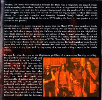 CD Black Sabbath: Live At Last