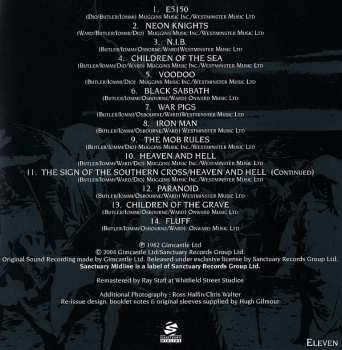 CD Black Sabbath: Live Evil