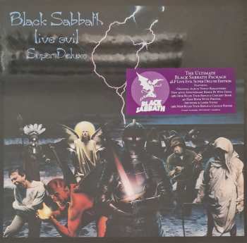 4LP/Zestaw pudełkowy Black Sabbath: Live Evil Super Deluxe DLX