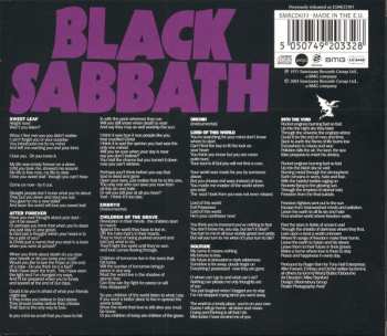 CD Black Sabbath: Master Of Reality