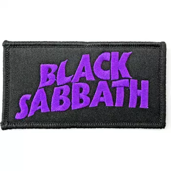 Naszywka Wavy Logo Black Sabbath