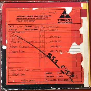 LP Black Sabbath: Paranoid LTD