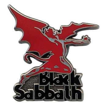 Merch Black Sabbath: Odznaka Logo Black Sabbath & Daemon