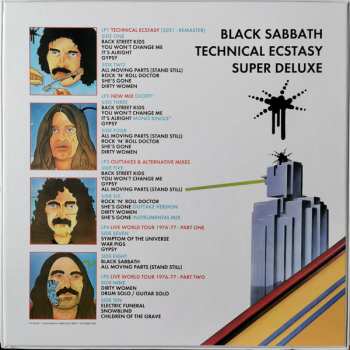 5LP/Zestaw pudełkowy Black Sabbath: Technical Ecstasy • Super Deluxe DLX