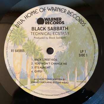 5LP/Zestaw pudełkowy Black Sabbath: Technical Ecstasy Super Deluxe DLX