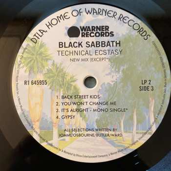 5LP/Zestaw pudełkowy Black Sabbath: Technical Ecstasy Super Deluxe DLX