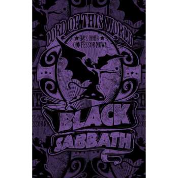 Merch Black Sabbath: Plakat tekstylny Lord Of This World