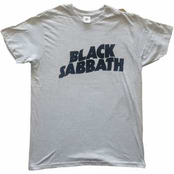 Merch Black Sabbath: Koszulka Black Wavy Logo Black Sabbath 
