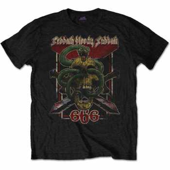Merch Black Sabbath: Koszulka Bloody Sabbath 666 