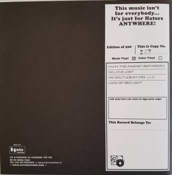 SP Black Time: Hate Songs For Blitzkrieg Boppers LTD | NUM