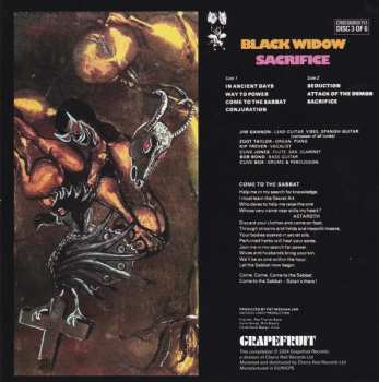 6CD/Zestaw pudełkowy Black Widow: Sabbat Days (The Complete Anthology 1969-1972)