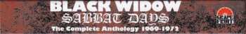6CD/Zestaw pudełkowy Black Widow: Sabbat Days (The Complete Anthology 1969-1972)