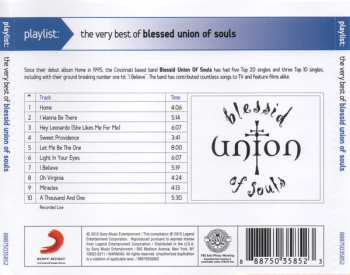 CD Blessid Union Of Souls: Playlist: The Very Best Of Blessid Union Of Souls