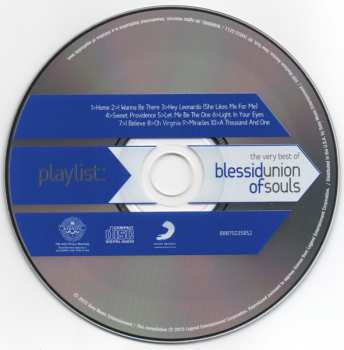 CD Blessid Union Of Souls: Playlist: The Very Best Of Blessid Union Of Souls