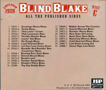 5CD/Zestaw pudełkowy Blind Blake: All The Published Sides