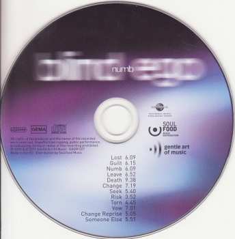 CD Blind Ego: Numb