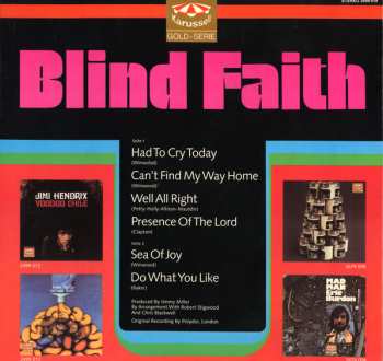 LP Blind Faith: Blind Faith