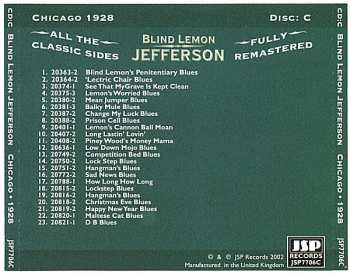 4CD/Zestaw pudełkowy Blind Lemon Jefferson: The Complete 94 Classic Sides Remastered