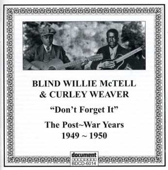 CD Blind Willie McTell: The Post-War Years (1949-1950)