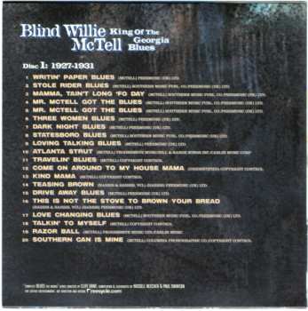 6CD/Zestaw pudełkowy Blind Willie McTell: King Of The Georgia Blues