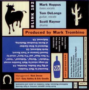 CD Blink-182: Dude Ranch