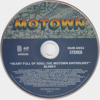 2CD Blinky: Heart Full Of Soul: The Motown Anthology DIGI