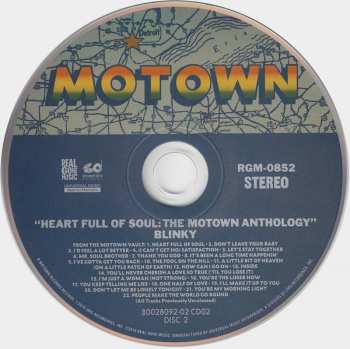 2CD Blinky: Heart Full Of Soul: The Motown Anthology DIGI