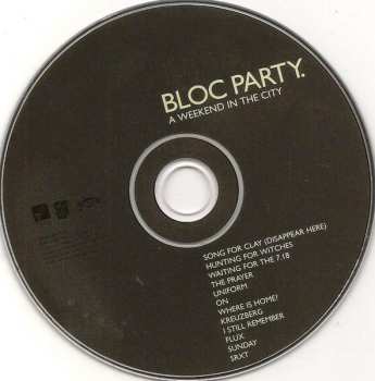 CD Bloc Party: A Weekend In The City