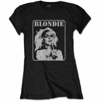 Merch Blondie: Damskie Koszulka Presente Plakat 