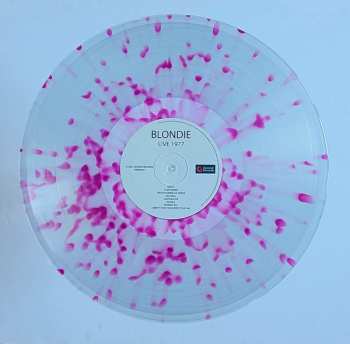 LP Blondie: Live At Old Waldorf In San Francisco - September 21, 1977 CLR | LTD | NUM