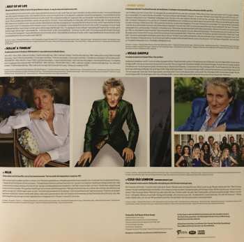 2LP Rod Stewart: Blood Red Roses