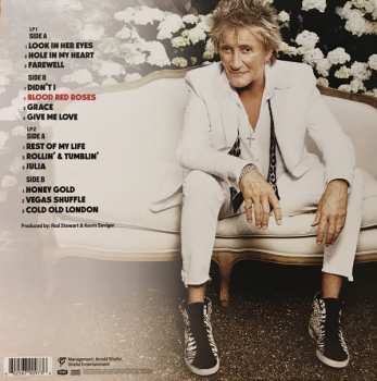 2LP Rod Stewart: Blood Red Roses