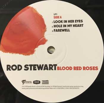 2LP Rod Stewart: Blood Red Roses