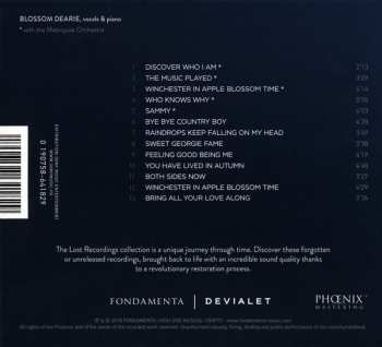 CD Blossom Dearie: The Lost Sessions From The Netherlands