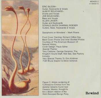 CD Blue Öyster Cult: Cultösaurus Erectus