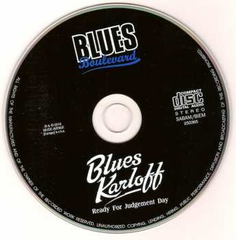 CD Blues Karloff: Ready For Judgement Day DIGI