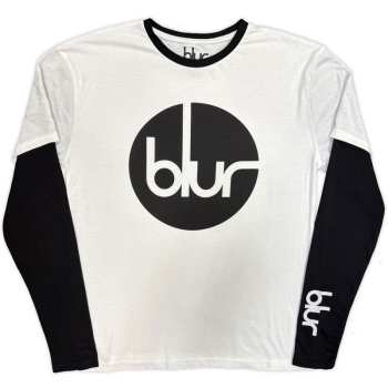 Merch Blur: Layered Long Sleeve Koszulka Circle Logo Blur