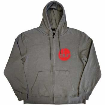 Merch Blur: Bluza z zamkiem błyskawicznym Circle Logo Blur