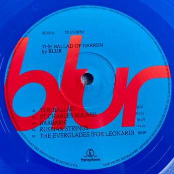 LP Blur: The Ballad Of Darren CLR | LTD
