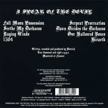 CD Blutvial: I Speak Of The Devil