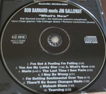 CD Bob Barnard: What's New
