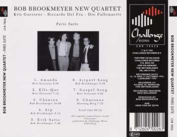 CD Bob Brookmeyer New Quartet: Paris Suite