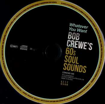 CD Bob Crewe: Whatever You Want (Bob Crewe's 60s Soul Sounds)