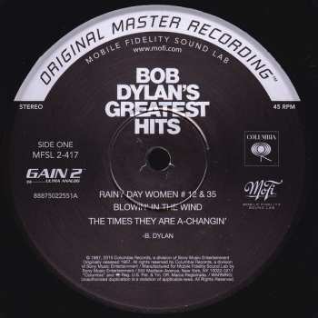2LP Bob Dylan: Bob Dylan's Greatest Hits LTD | NUM