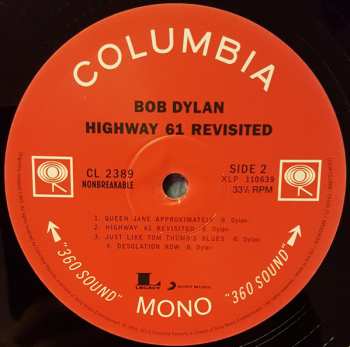 LP Bob Dylan: Highway 61 Revisited
