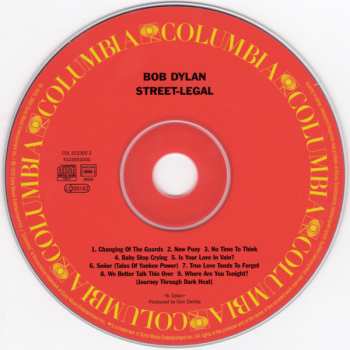 CD Bob Dylan: Street-Legal