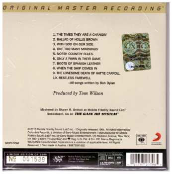 SACD Bob Dylan: The Times They Are A-Changin' LTD | NUM